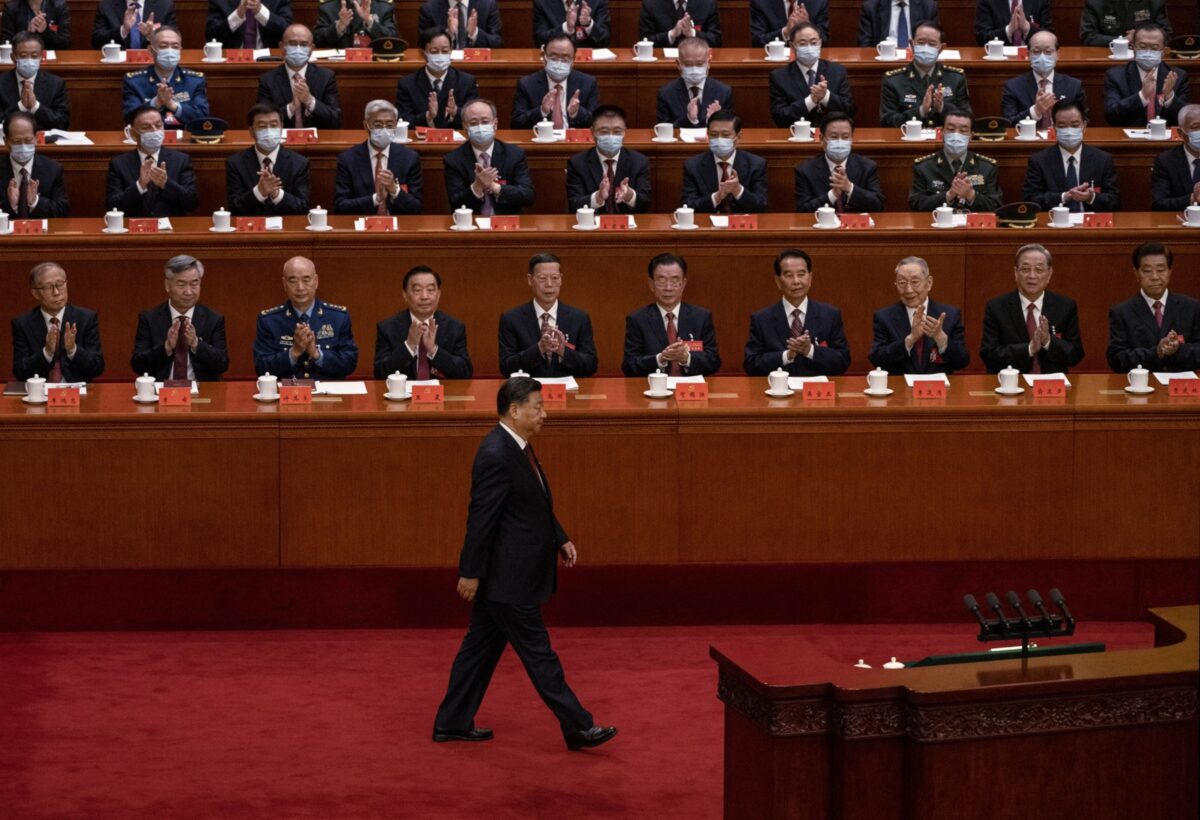 China wird USA nicht überholen - Xi Jinping beim Parteitag der Kommunistischen Partei Chinas am 16. Oktober