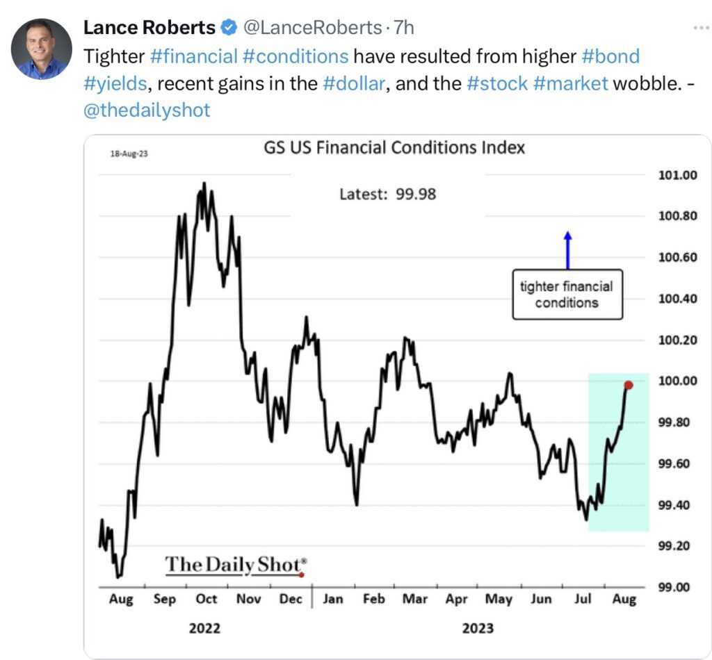 Tweet Roberts Financial Conditions 