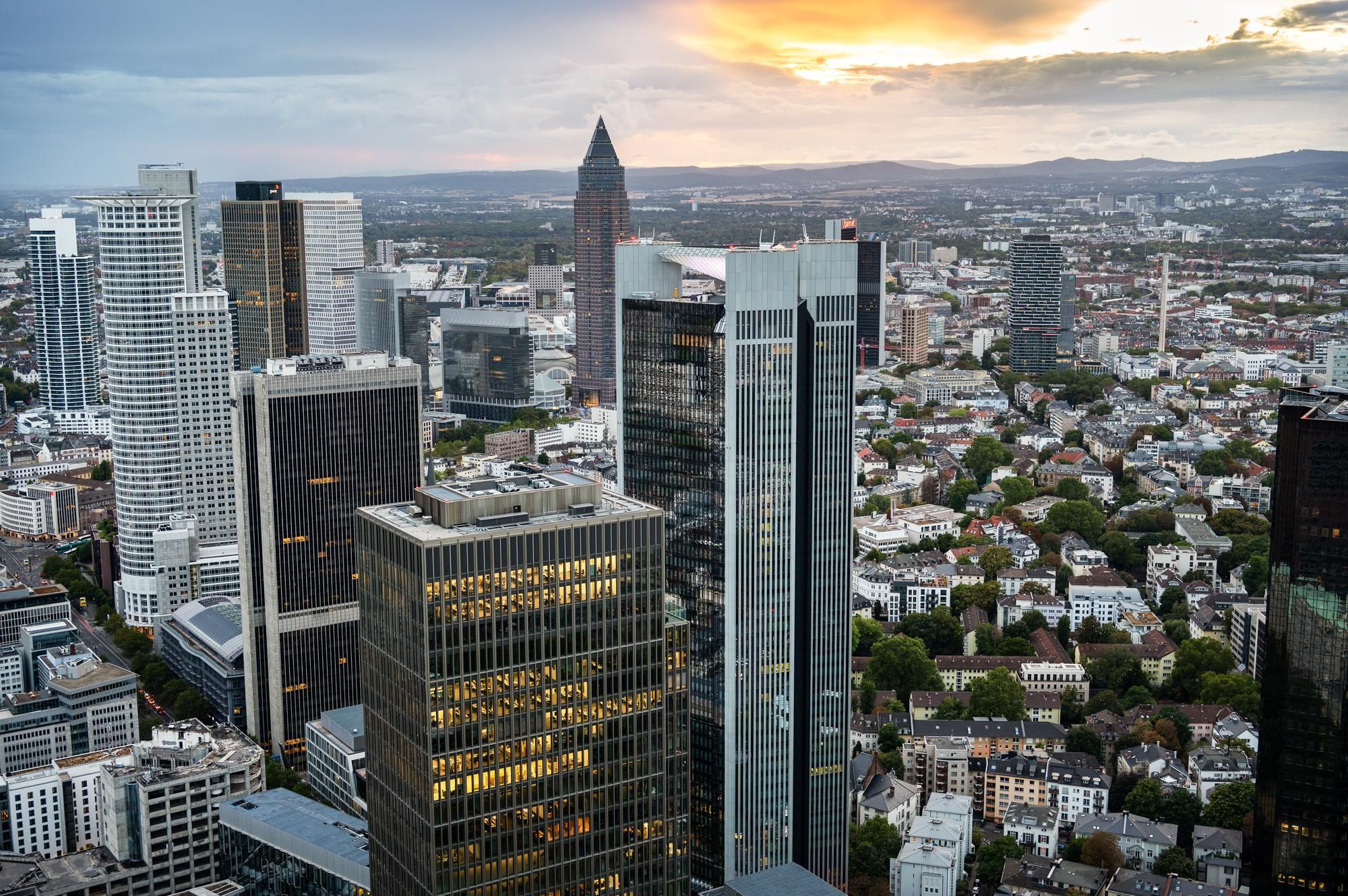 Bankentürme in Frankfurt