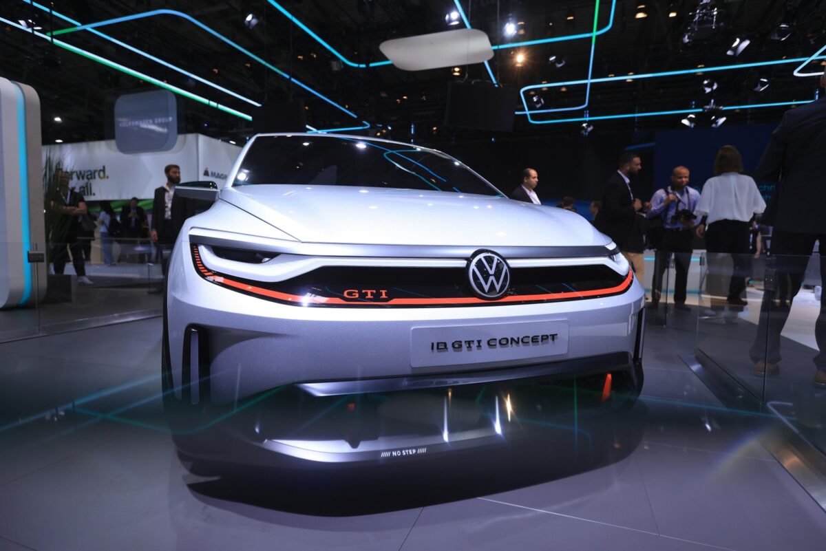 Gestern vorgestelltes Elektroauto von Volkswagen auf der IAA in München