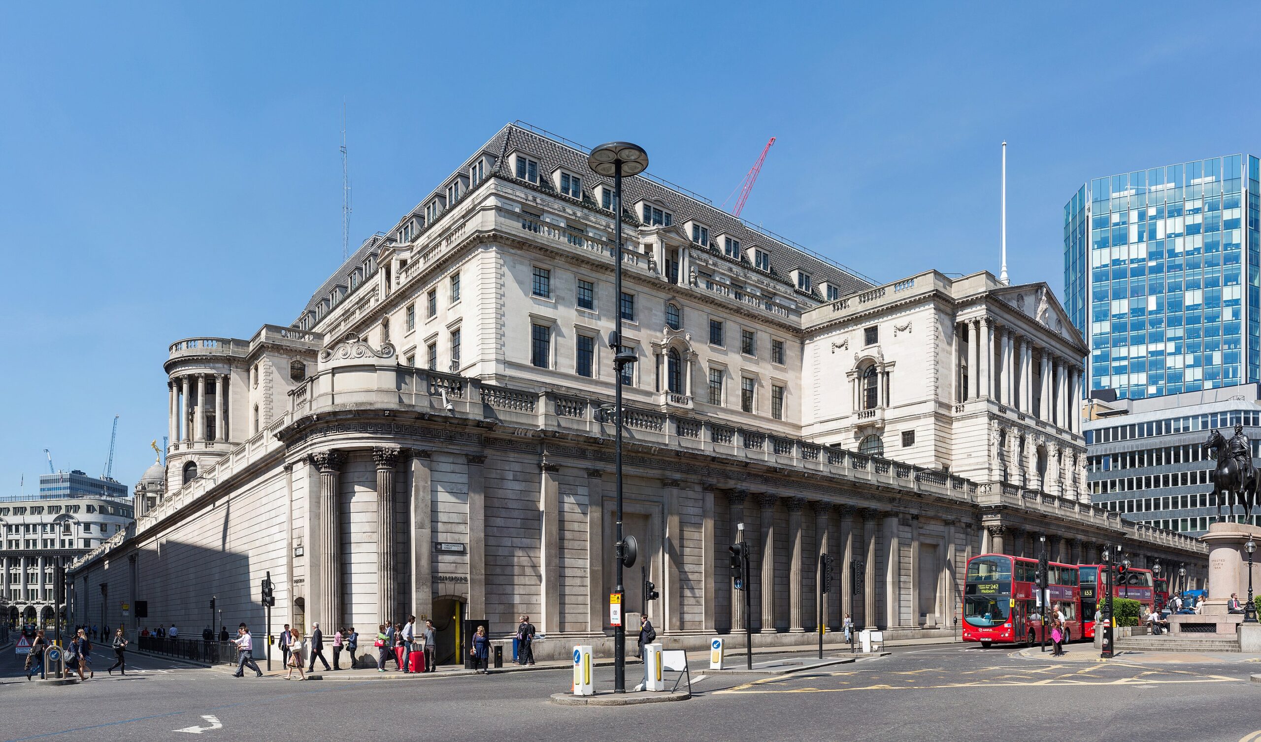 Zentrale der Bank of England in London