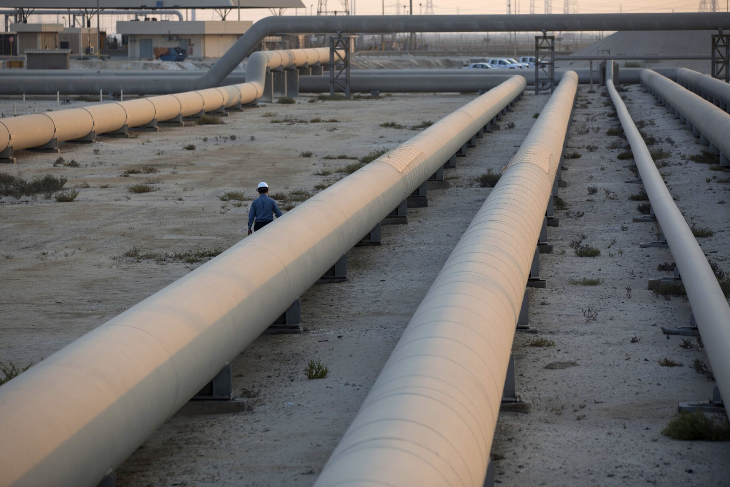 Öl-Anlagen in Saudi-Arabien