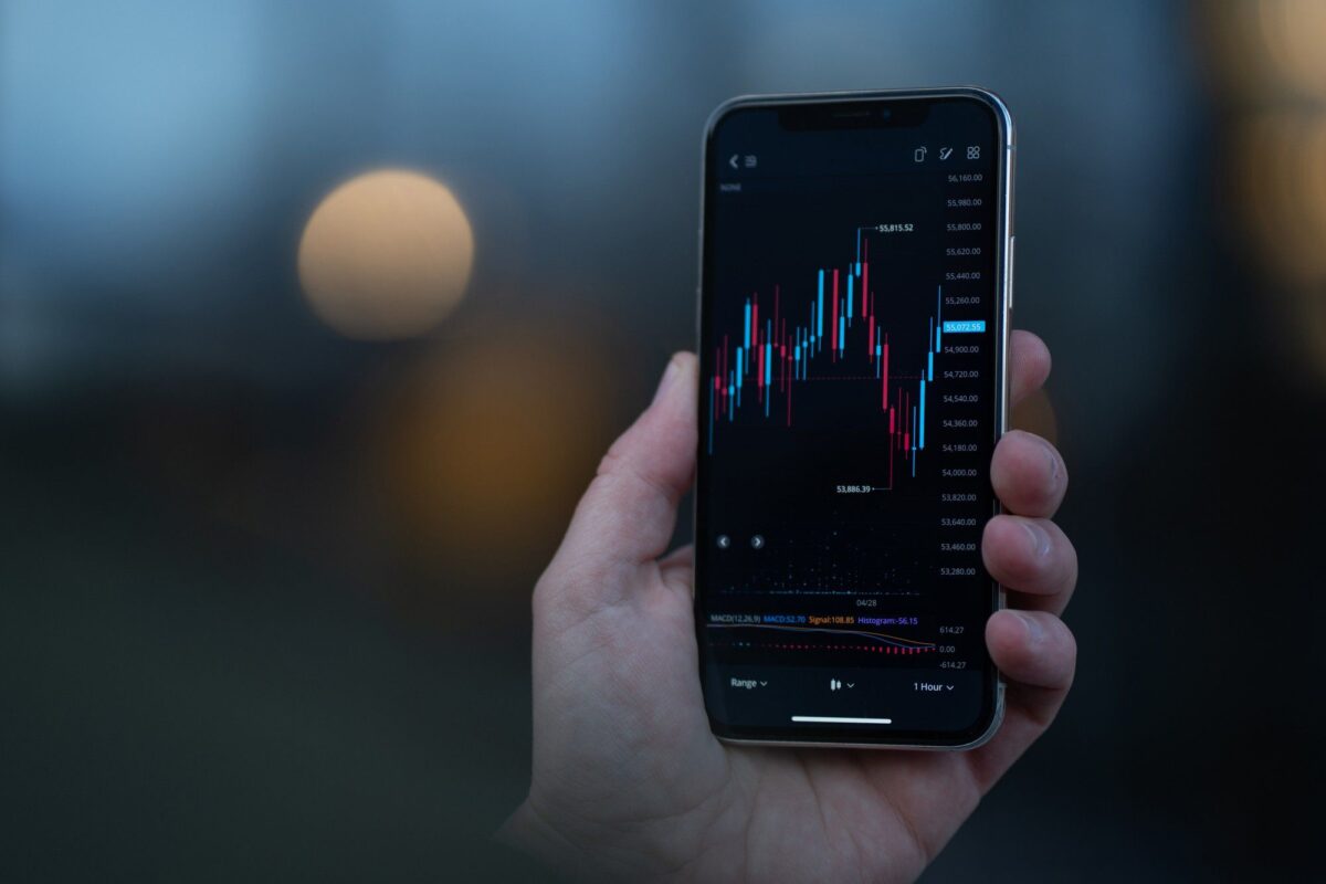 Börsenhandel über Handy App