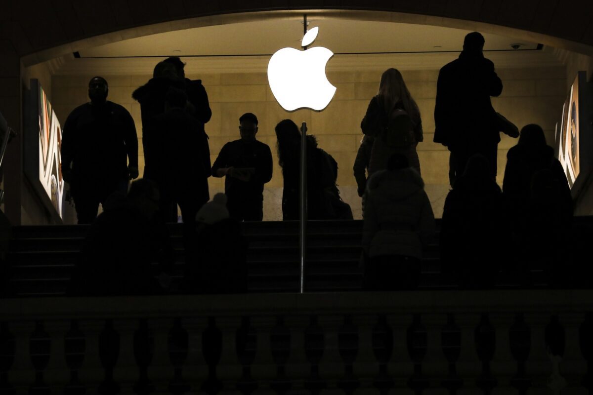 Apple Aktie fällt Klage US-Justizministerium