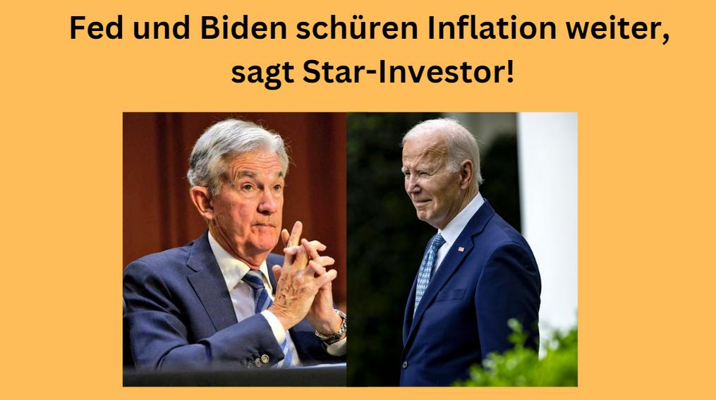 Fed Biden schüren Inflation