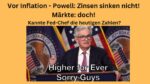 Powell Zinsen Inflation