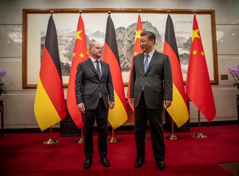 Deutschland die Handelsbeziehungen zu China nehmen weiter ab