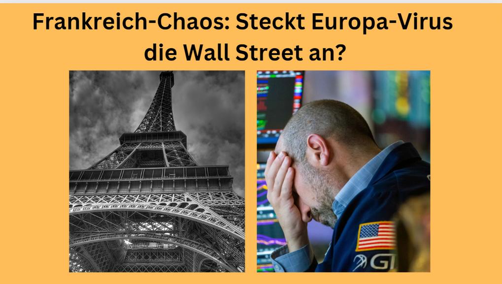 Franlreich-Chaos Virus Wall Street