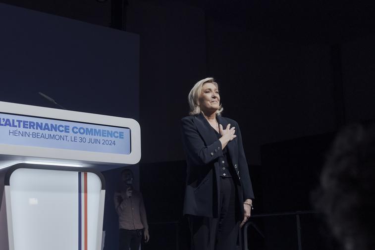 Le Pen Frankreich Euro