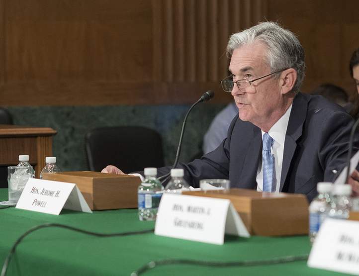 Fed Powell Zinsen Anhörung Inflation