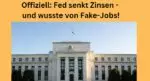 Fed Zinsen Fake Job-Daten