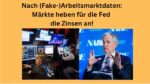 Märkte heben für Fed Zinsen an