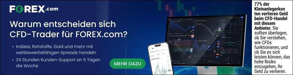 Forex.com Werbebanner CFD