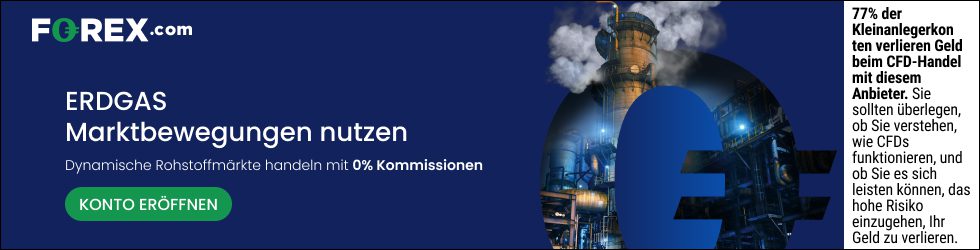 Forex.com Werbebanner GAS