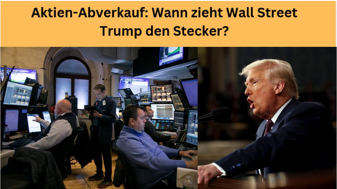 Aktien Abverkauf Wall Street Trump