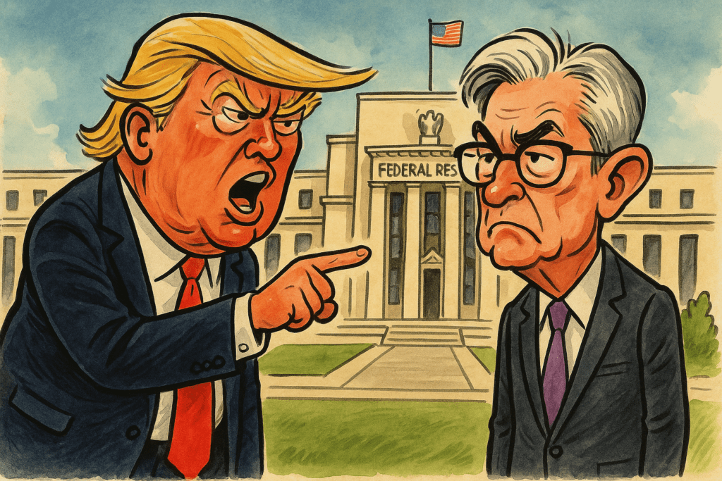 Volle-Breitseite-von-Trump-gegen-Powell-in-der-Frage-der-Zinsen