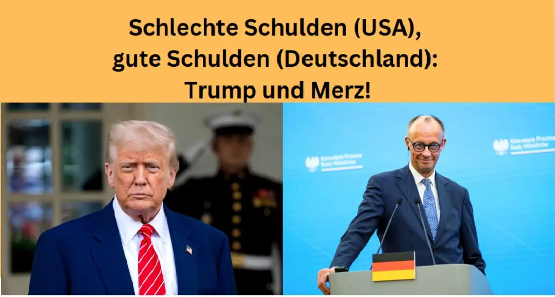 USA Deutschland Schulden Merz Trump