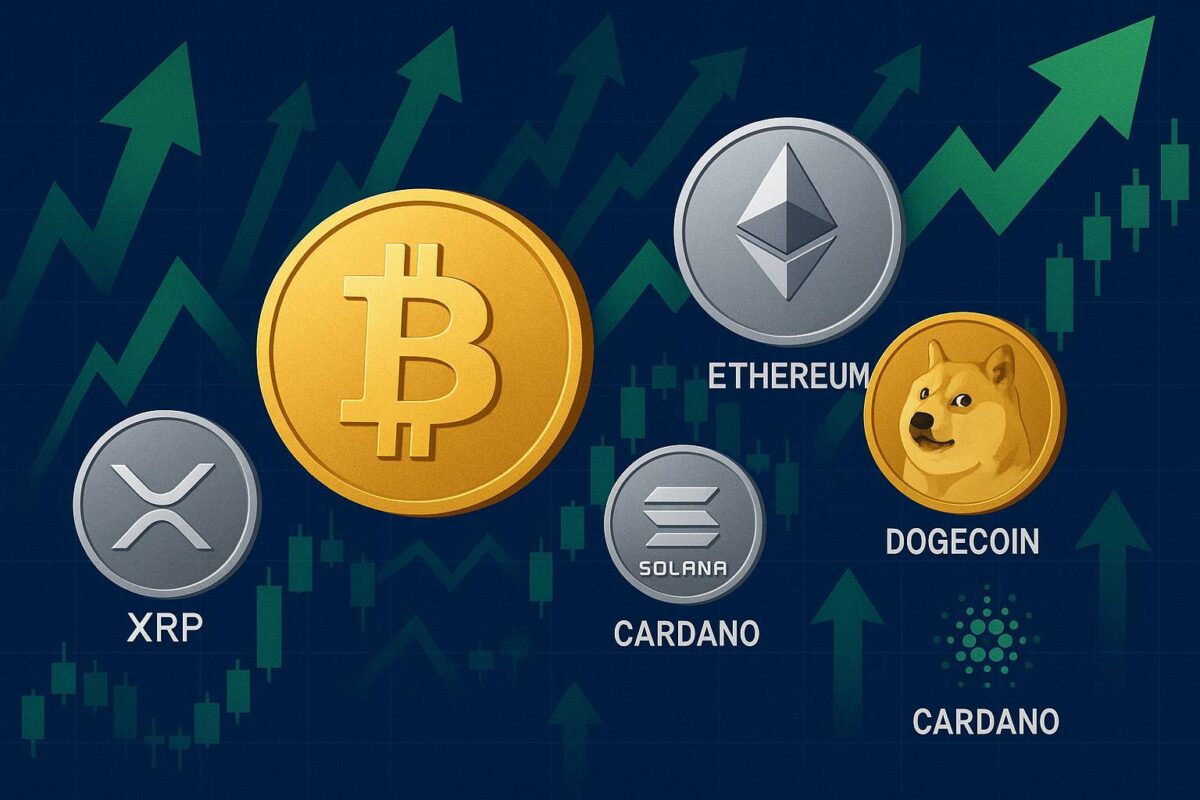 Bitcoin-auf-118-000-Dollar-XRP-Ether-Solana-Cardano-folgen