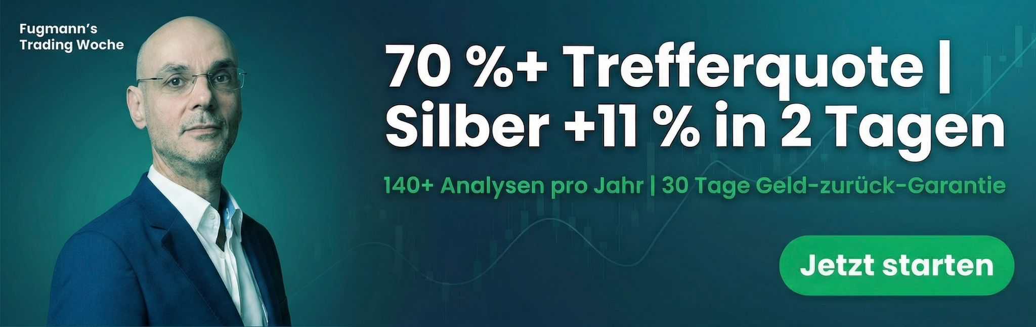 70 %+ Trefferquote bei Silberinvestitionen, jetzt 11 % Gewinn in 2 Tagen.