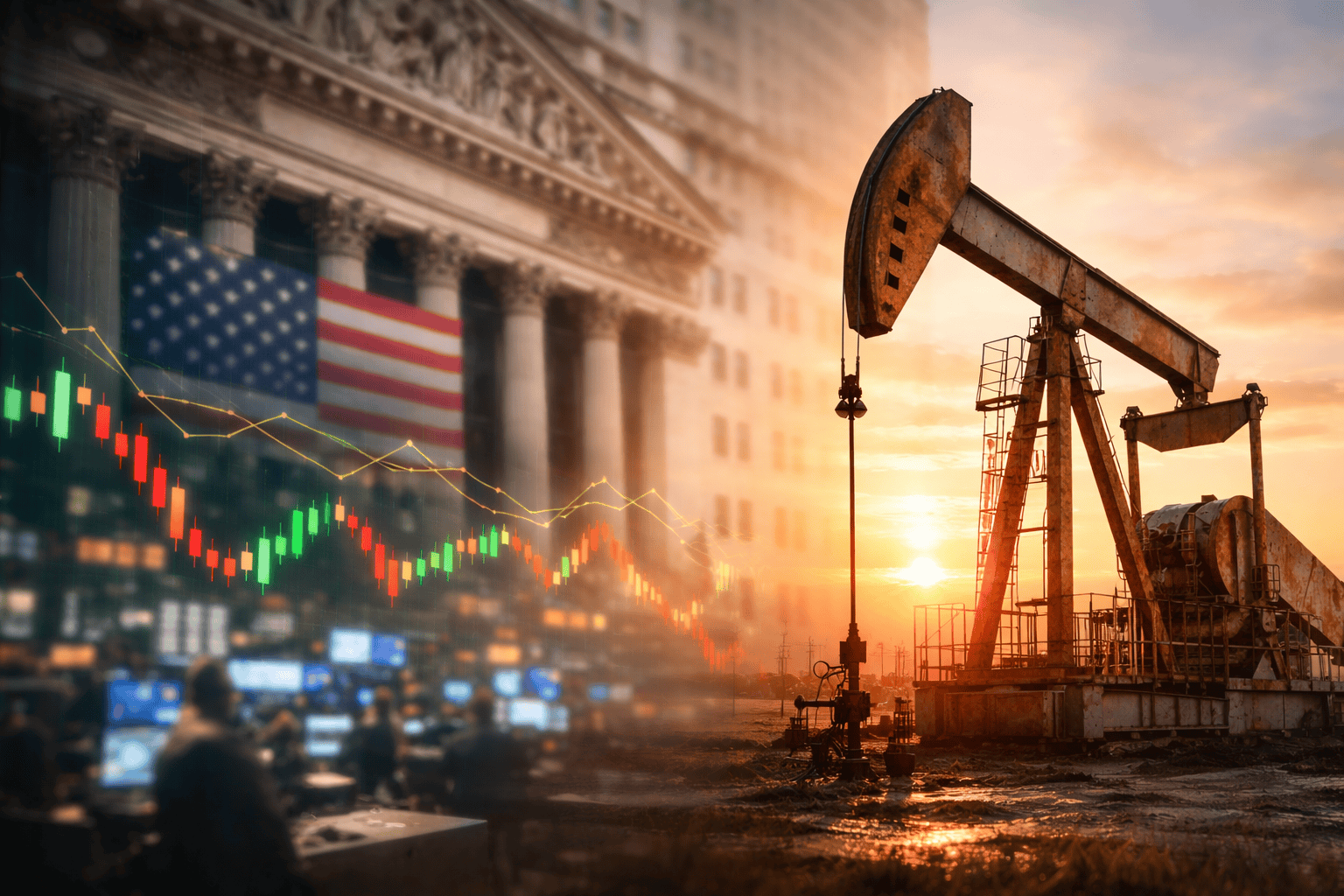 Sinkende Aktienmärkte und steigende Ölpreise vor dem Hintergrund einer fragilen Waffenruhe.