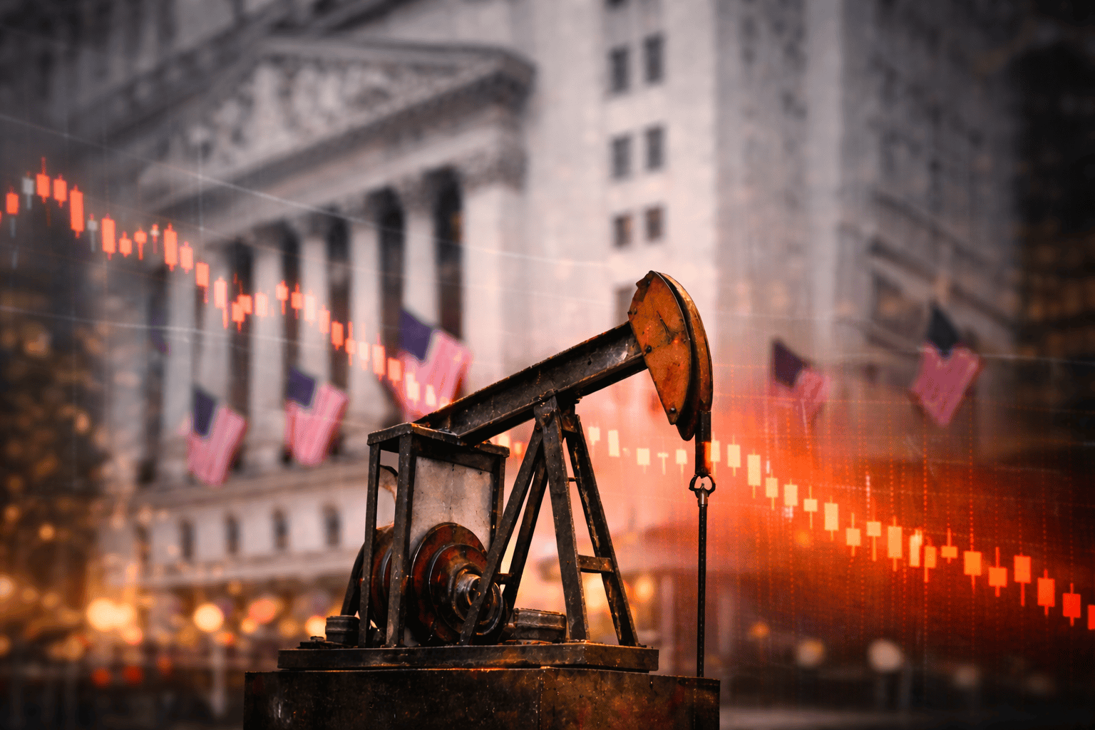 Ölpreis steigt vor Rezession, Wirtschaftsschwäche und Finanzmarktunsicherheit.
