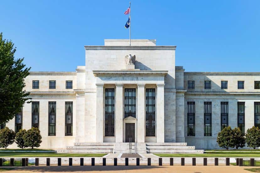 Hauptgebäude der Federal Reserve Bank in Washington, D.C.