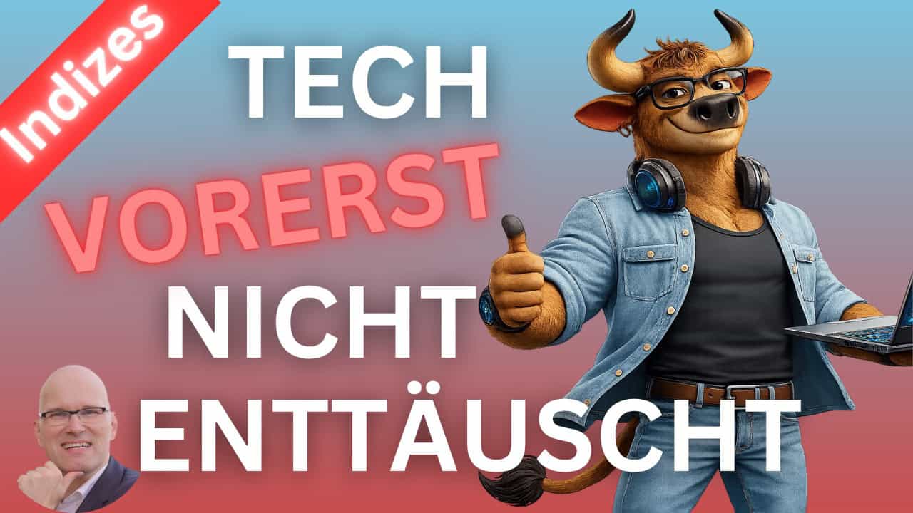 Innovativer Bullen-Charakter mit Laptop und Kopfhörern, symbolisiert technologische Fortschritte und.