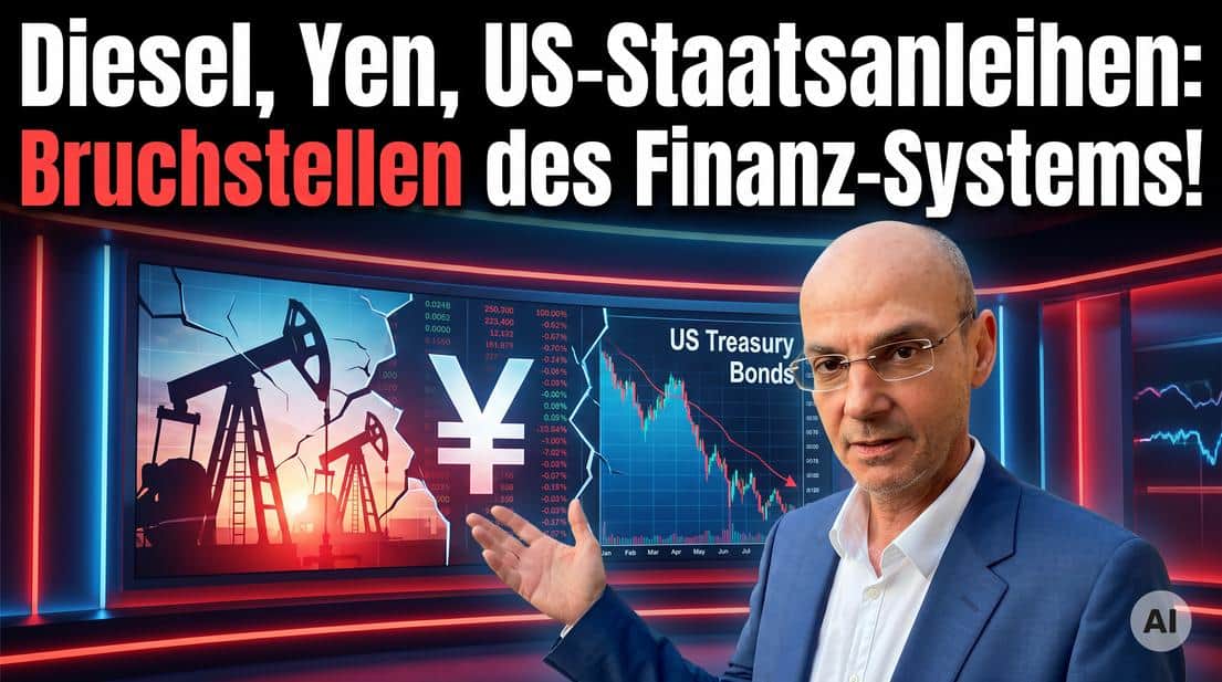 Finanzmarkt-Analyse zu Diesel, Yen und US-Staatsanleihen.