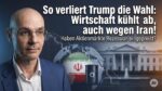Wirtschaftskrise und Iran beeinflussen US-Wahl, Trump verliert an Unterstützung.