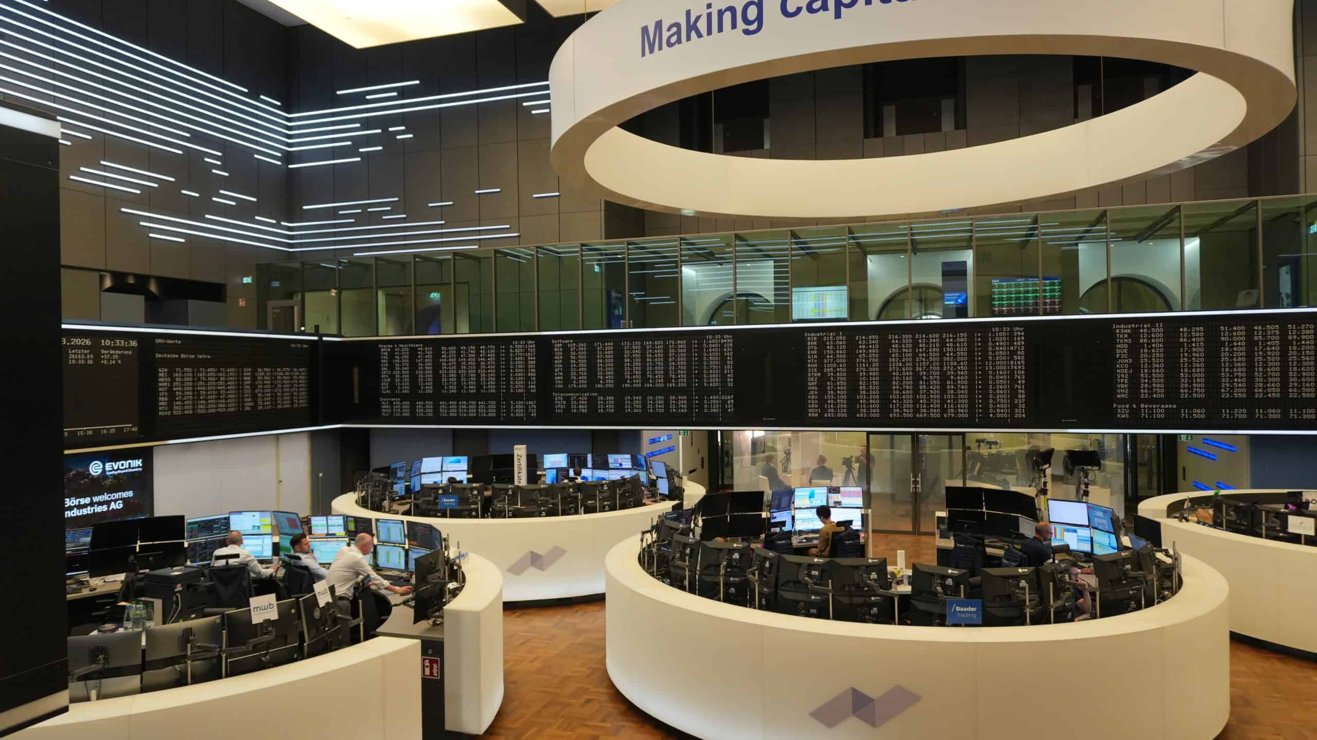 DAX trifft am Rekordhoch auf Gegenwind