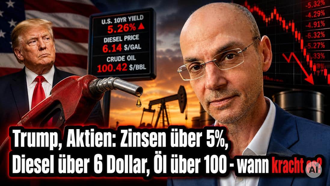 Finanzmarktwelt.de: Trump, Aktien, Zinsen, Diesel, Öl - aktueller Marktüberblick.