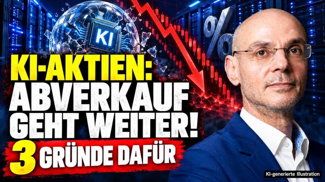 Finanzmarktwelt.de: KI-Aktien im Abverkauf, 3 Gründe für den Trend.